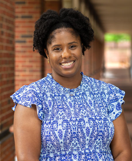 professional headshot of april young