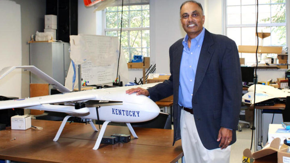 After receiving his bachelor's degree from UK 40 in 1983, Sujit Sinha returned more than 40 years later to become the first to earn a Ph.D. in Aerospace Engineering. 